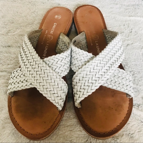 Chinese laundry Los angelos slides sandals in size 8.5 - Picture 3 of 6